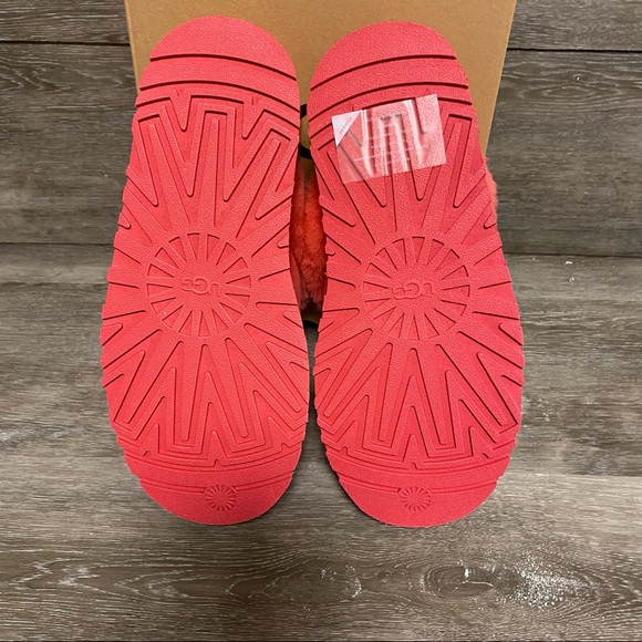 UGG | Disquette Platform Slippers In Hibiscus Pink NEW In Box - Picture 5 of 9